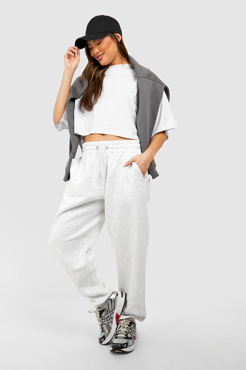 Crop best sale jogger set